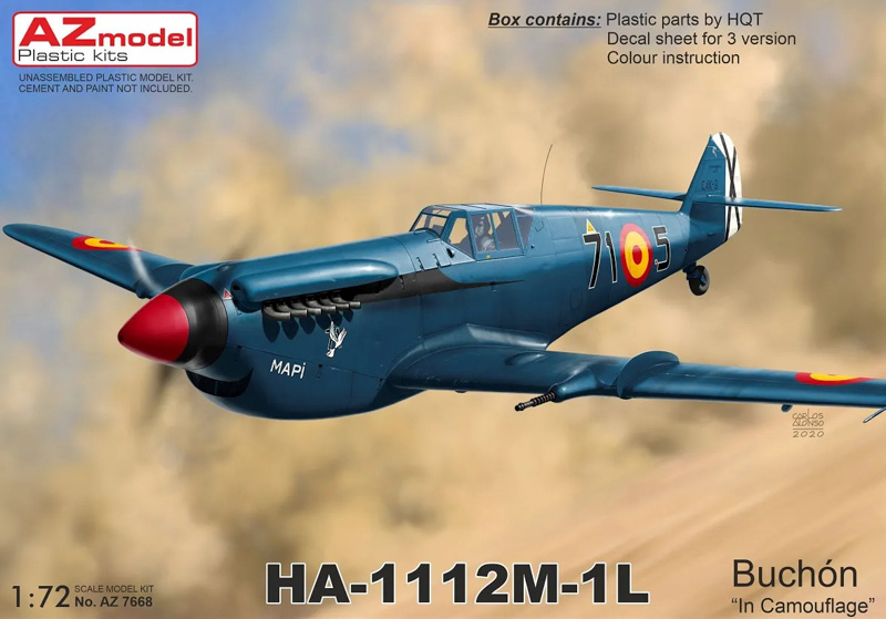 buchon aircraft model kit
