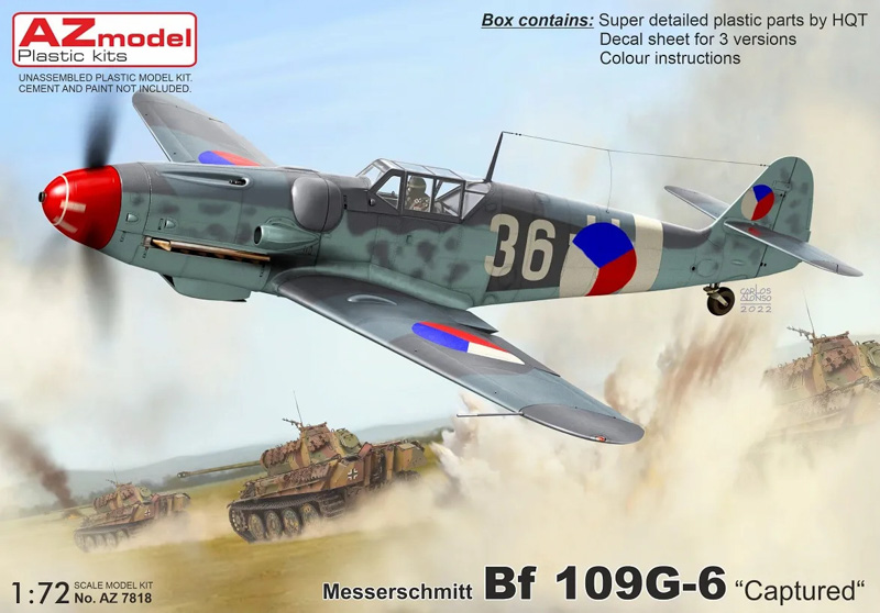 messerschmitt bf-109g plastic model kit