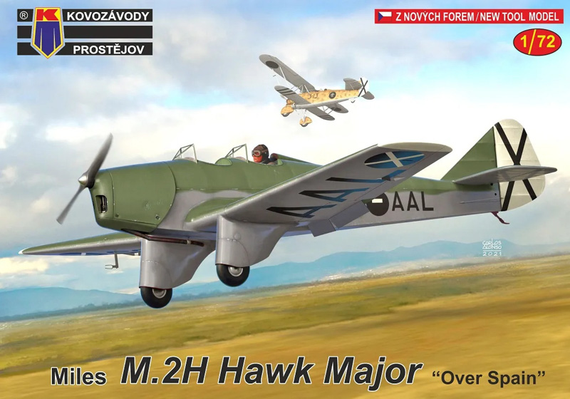 miles m.2h scale plastic model kit