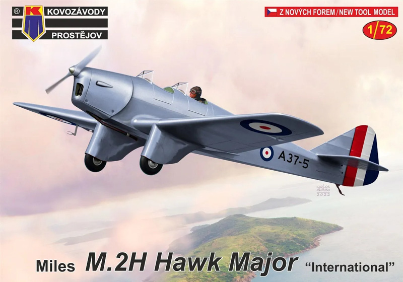 miles m.2h aircraft plastic model kit