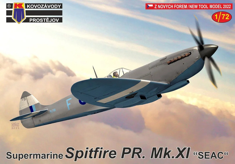 spitfire mk.xi scale model