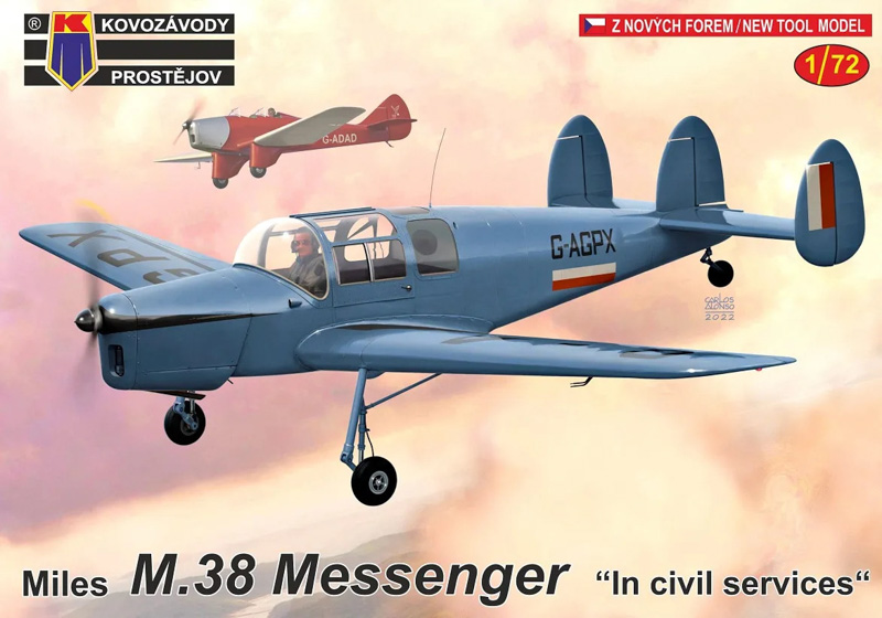 miles messenger civilian service model kit