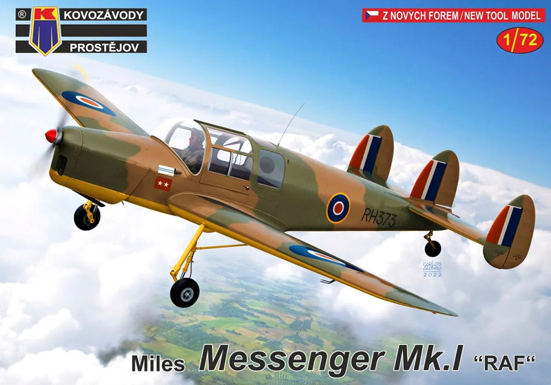 miles messenger aircraft plastic model kit