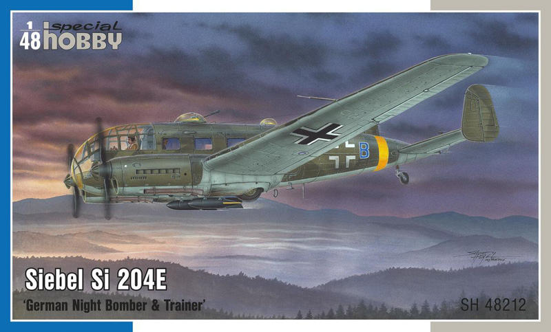 siebiel si-204 aircraft model kit