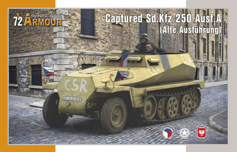 sdkfz 250 armoured transporter model kit