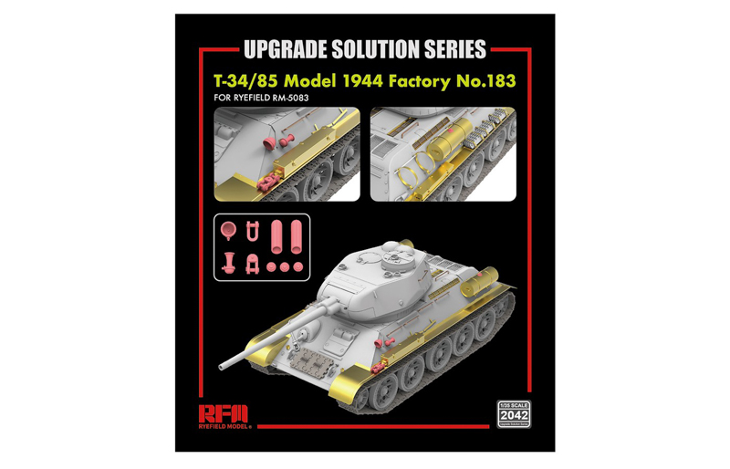 details set for t-34 tank model kit