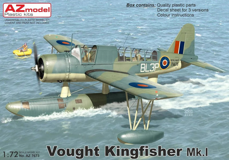 plastic model kit kingfisher