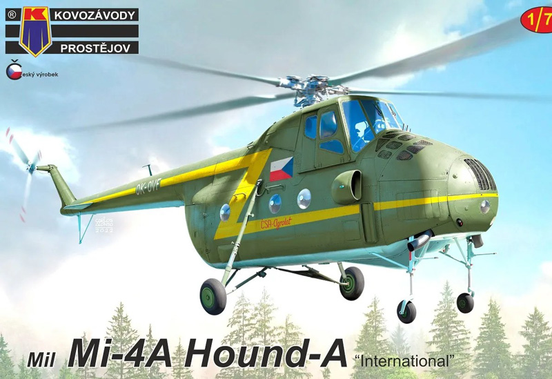 helicopter plastic model kit mi-4