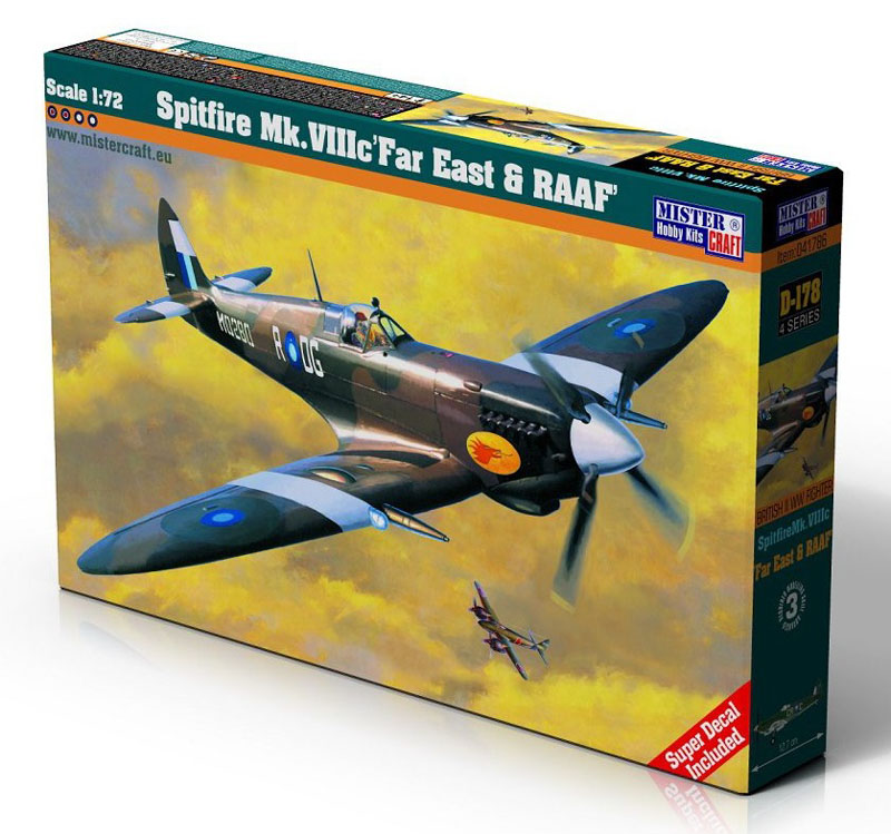 plastic model kit spitfire