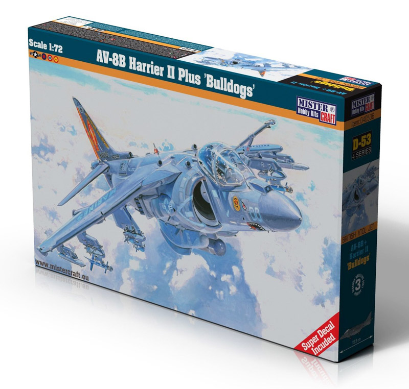 plastic model kit harrier