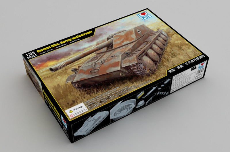 model kit plastic borsig spg