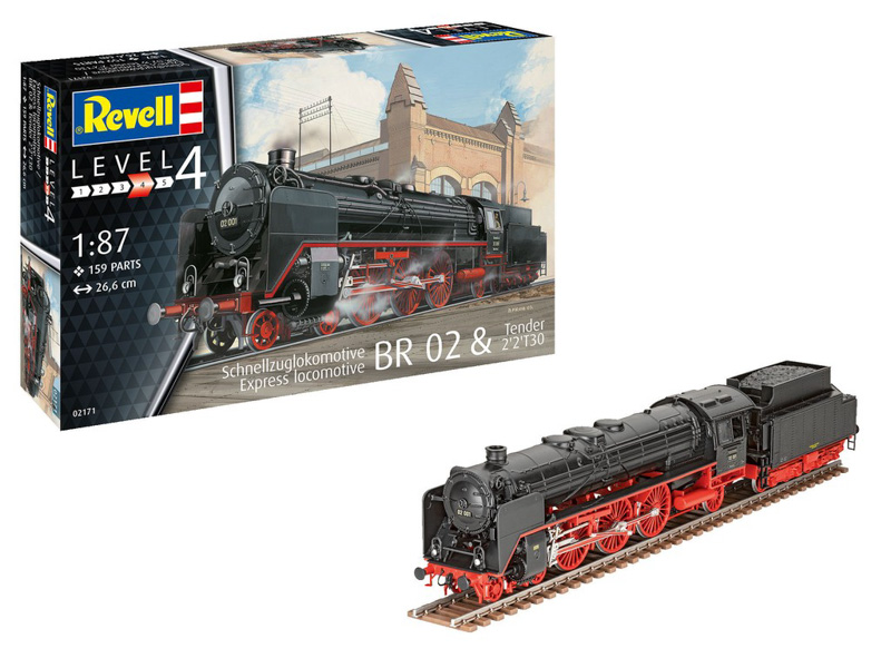 locomotive model kit br02