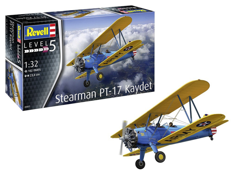 plastic model kit stearman kadet