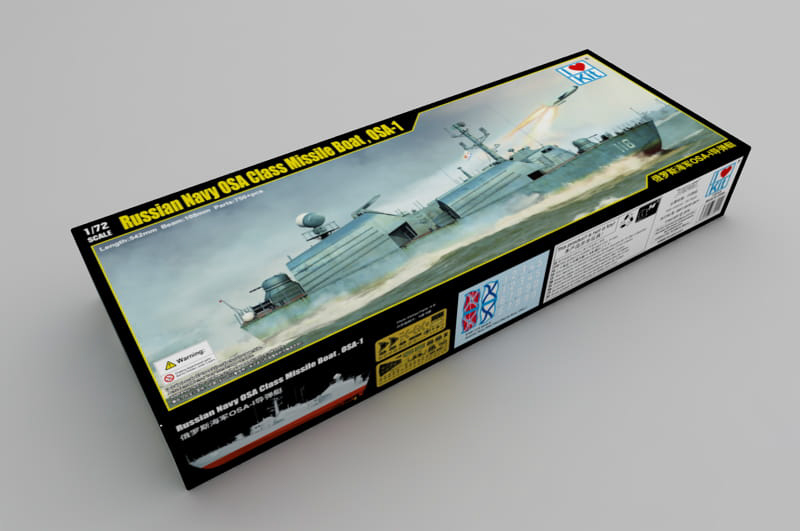 rocket frigate osa model kit