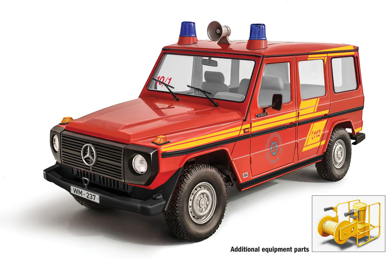 fire engine plastic model kit