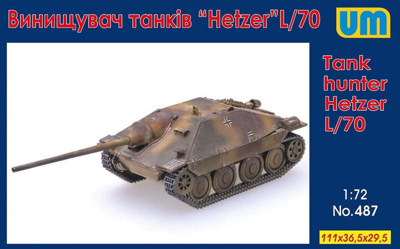 hetzer tank destroyer model kit
