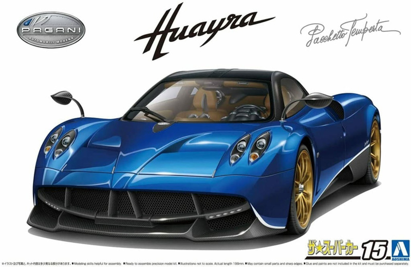 car model kit pagani huayra