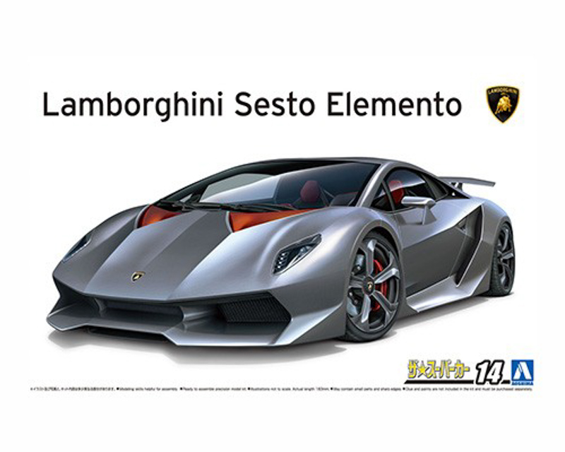 car model kit lamborghini sesto