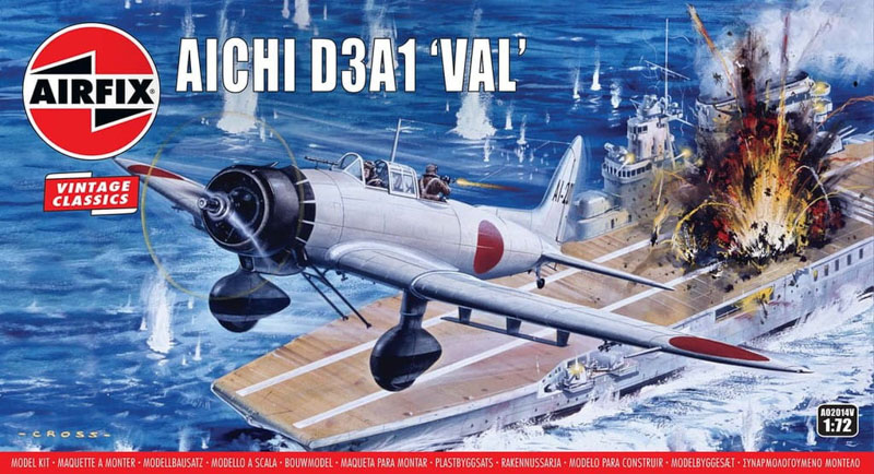 plastic model kit aichi val bomber