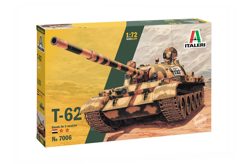t-62 tank plastic model kit