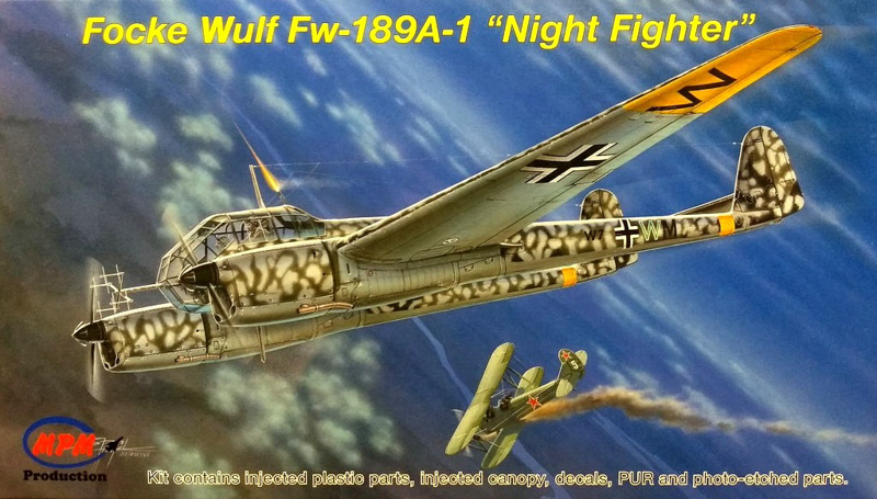 plastic model kit focke wulf fw 189