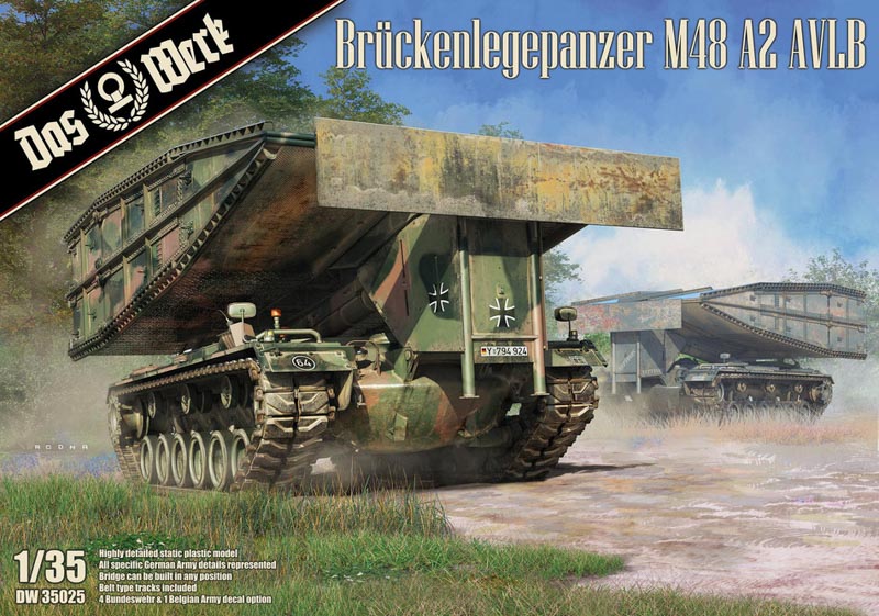 m48 bridgelayer tank model kit
