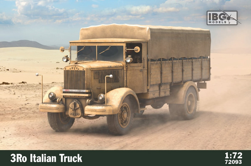 model kit italian truck 3ro ibg