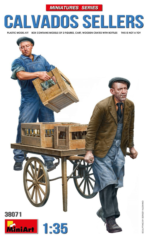street sellers unassembled plastic figures