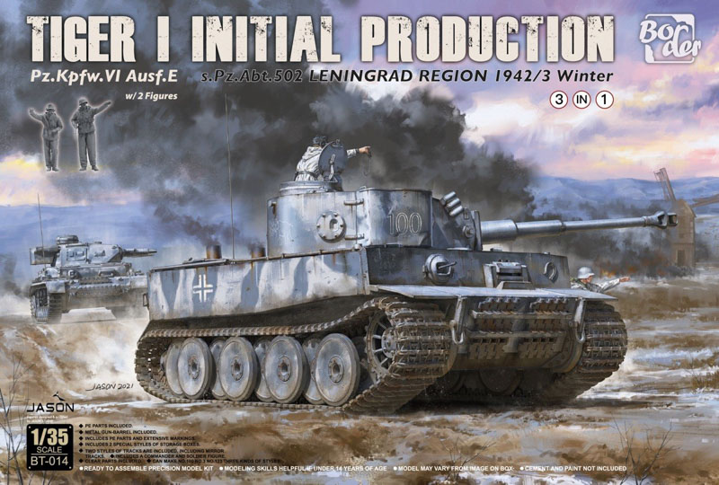 tiger tank plastic model kit