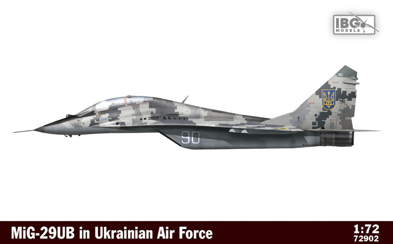 mig-29 fighter scale plastic model kit