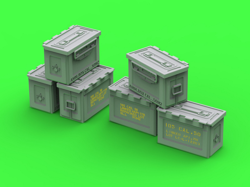 ammo boxes model details