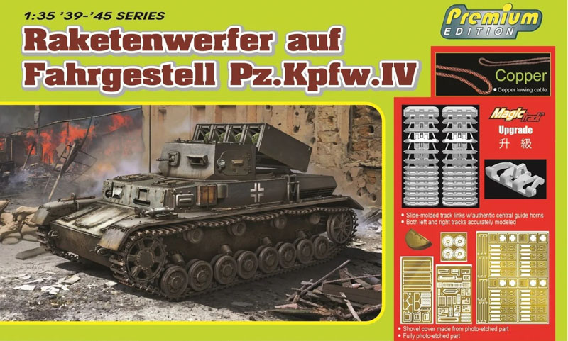 pz.IV tank scale plastic model kit