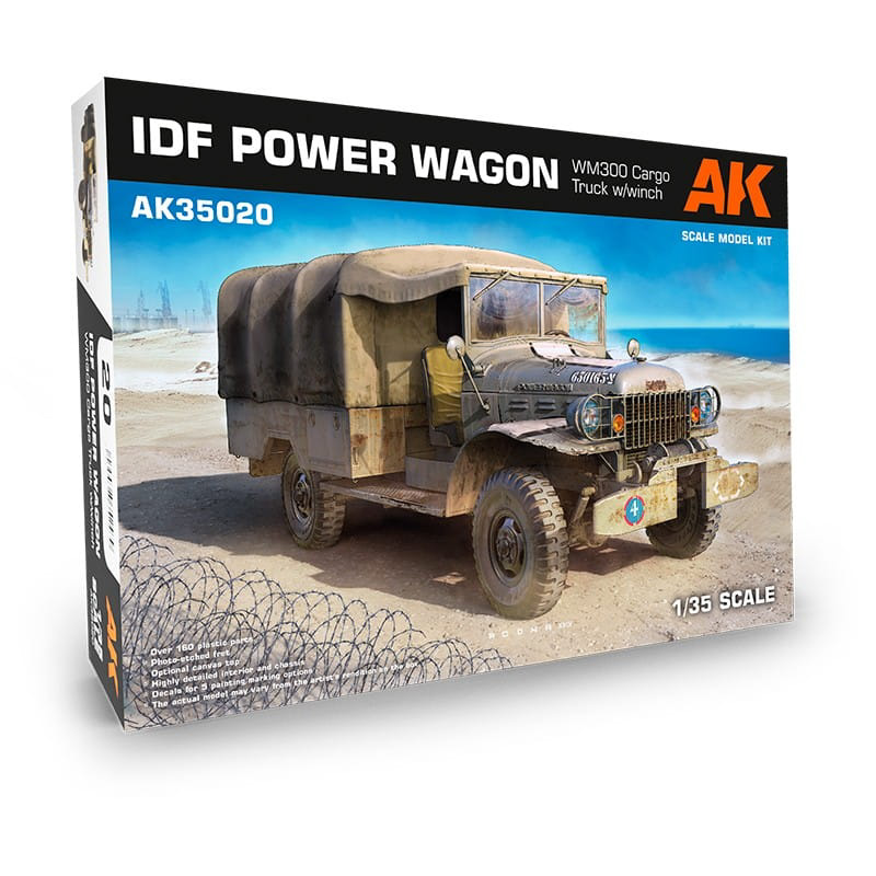 WM300 IDF truck model kit