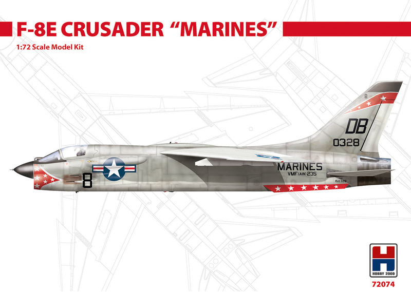 crusader marines aircraft scale plastic kit