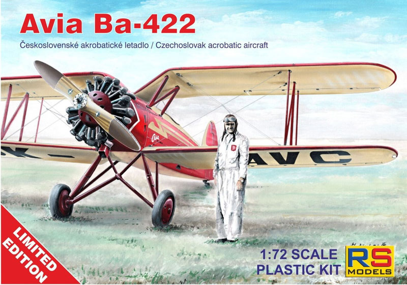 avia ba-422 aircraft scale plastic model kit