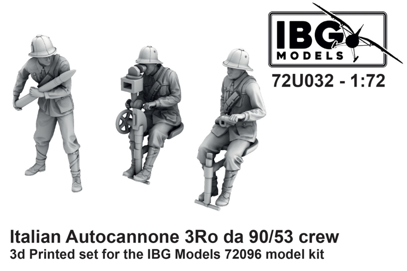 italian SPG crew figures