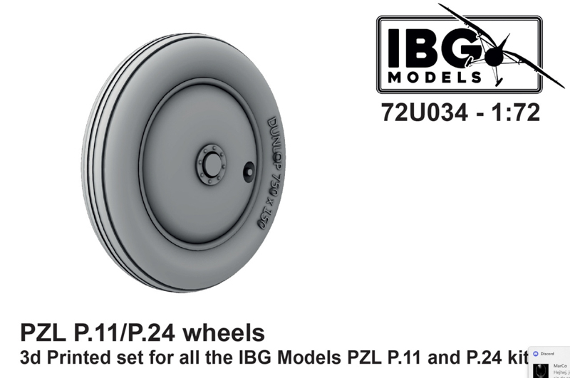wheels for p.11 model kit