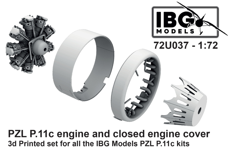 engine set for p.11 model kit