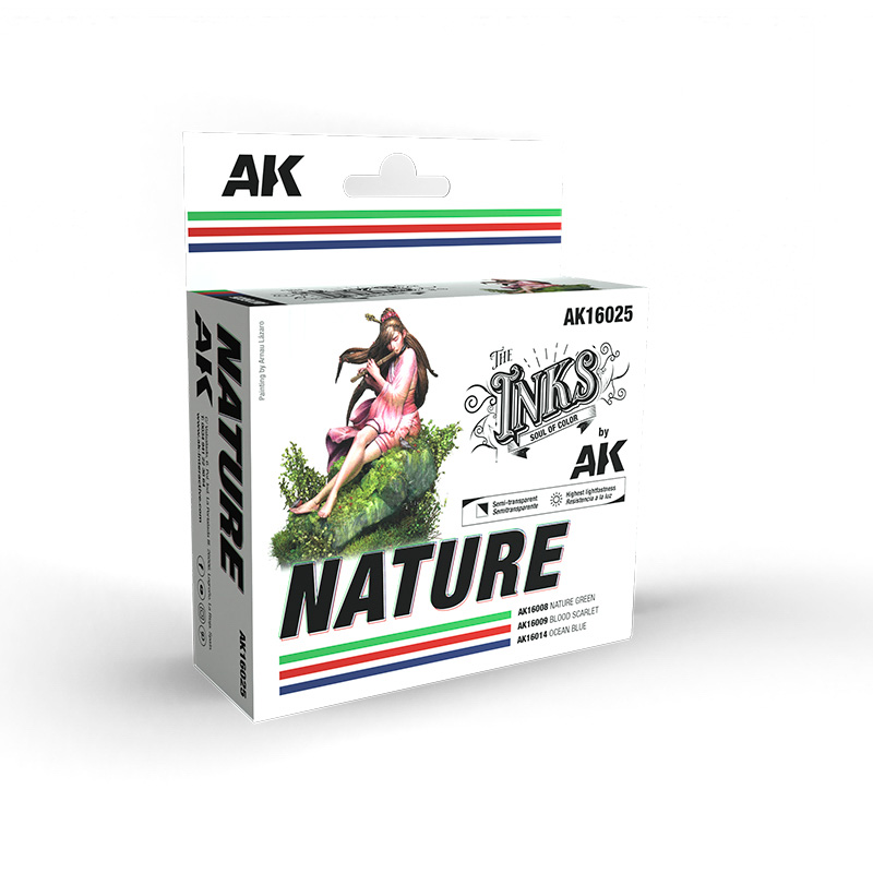 inks set nature