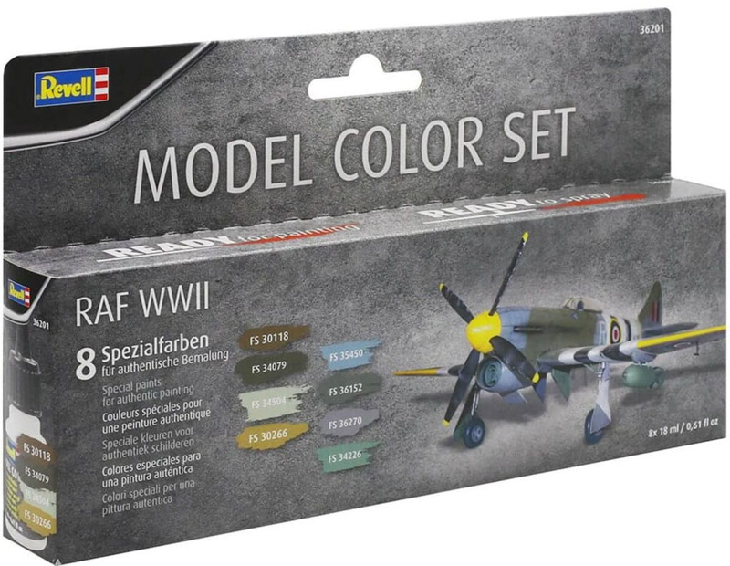 acrylic paints for RAF aircraft model kits