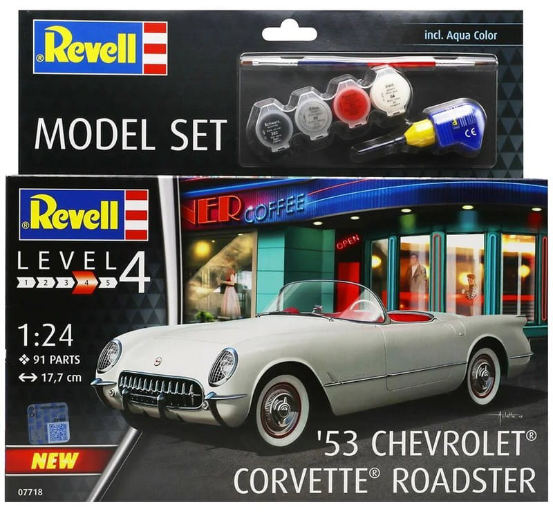 chevroet roadster car plastic model kit