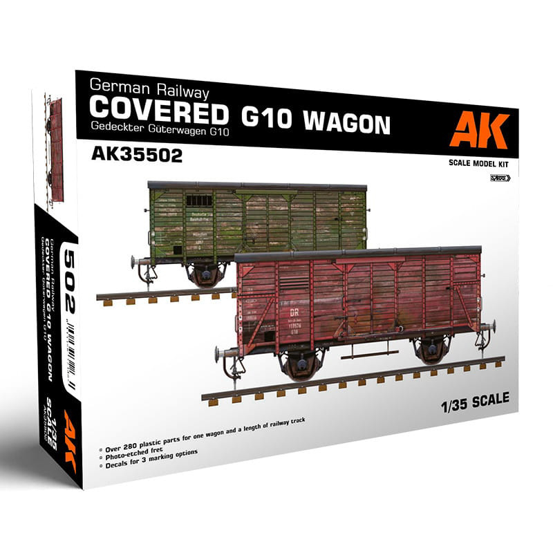 freight car g10 plastic model kit
