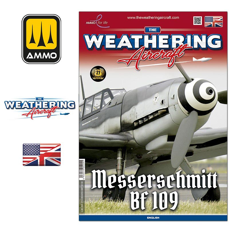 bf109 aircraft themed modelling magazine