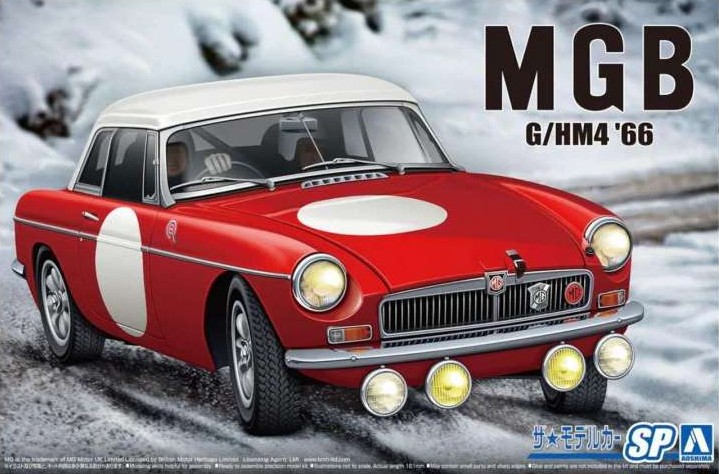 model in scale 1/24 mgb for modeling