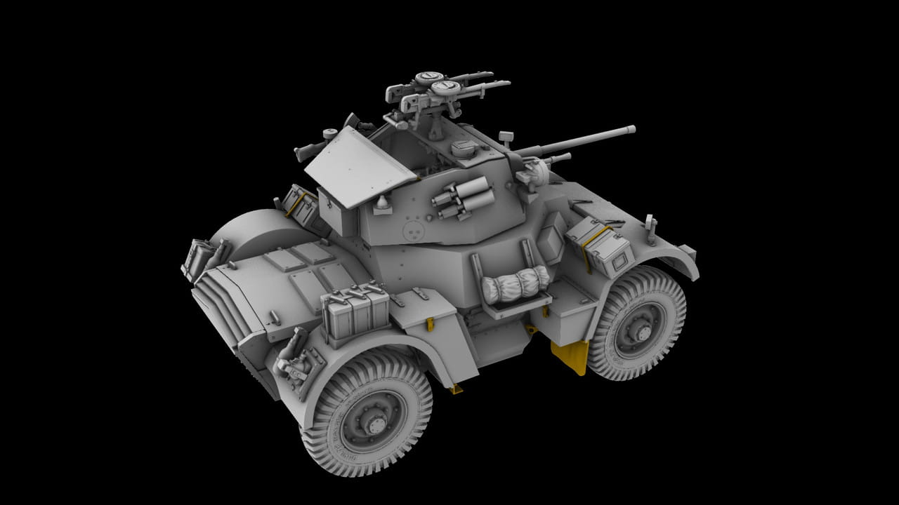 IBG 72144 - 1:72 DAC Mk.I British Armoured Car - Exito Model Store