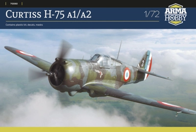 Curtiss H-75 from Arma Hobby, lots of Shermans, Piko and Roco railway cars and other new releases
